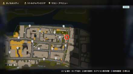 おみくじ23のマップ画像