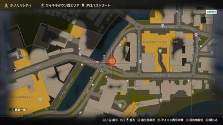 おみくじ38のマップ画像