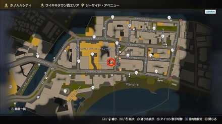 おみくじ33のマップ画像