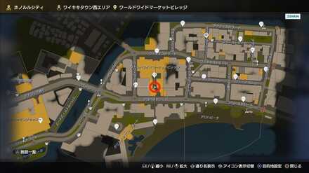 おみくじ35のマップ画像