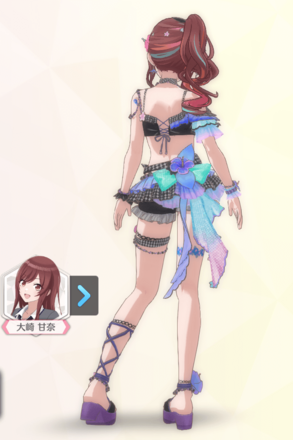 【グレーリンハイビスカス+】大崎甘奈の画像