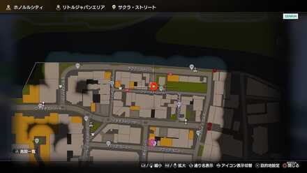 クッキーのマップ画像