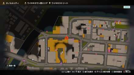 ジャスティンのマップ画像