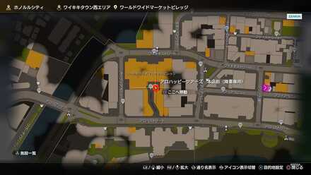 ジェイクのマップ画像