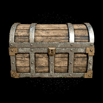 木製の宝箱画像