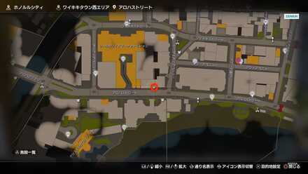 ジェイブアイス店員のマップ画像