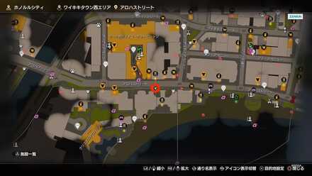 ブルースのマップ画像