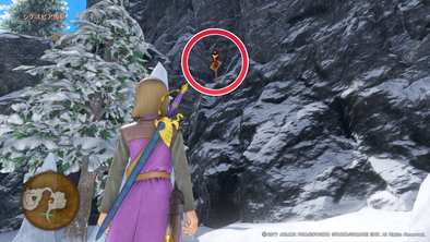 シケスビア雪原のマトの場所1の画像