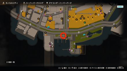 プリンセスSのマップ画像