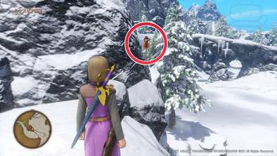 シケスビア雪原のマトの場所2の画像