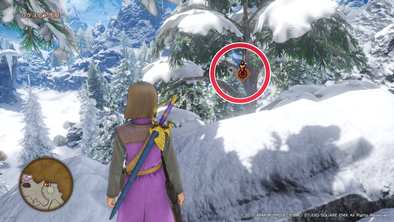 シケスビア雪原のマトの場所3