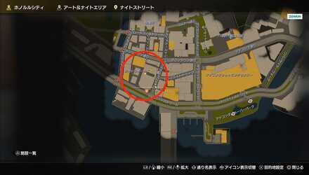 エディのマップ画像