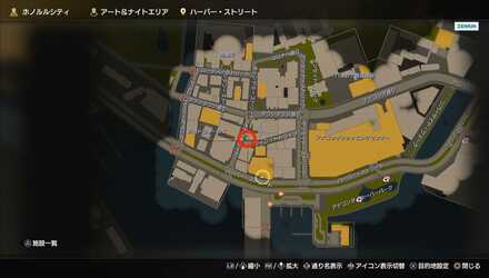 寿司バーLIMBO店員のマップ画像