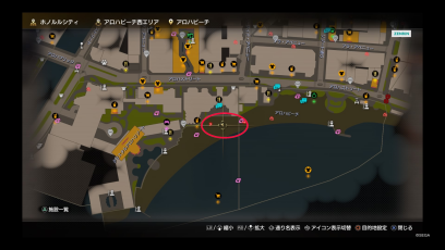 ポギーのマップ画像