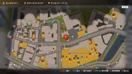 ミロのマップ画像