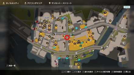 カーネルのマップ画像