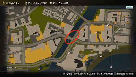 メレのマップ画像