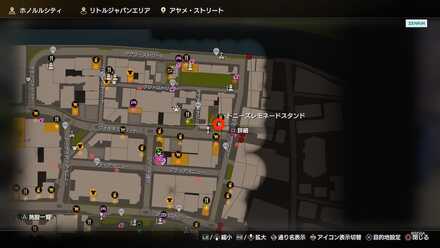 トニーのマップ画像