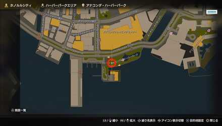 コケトリスのマップ画像