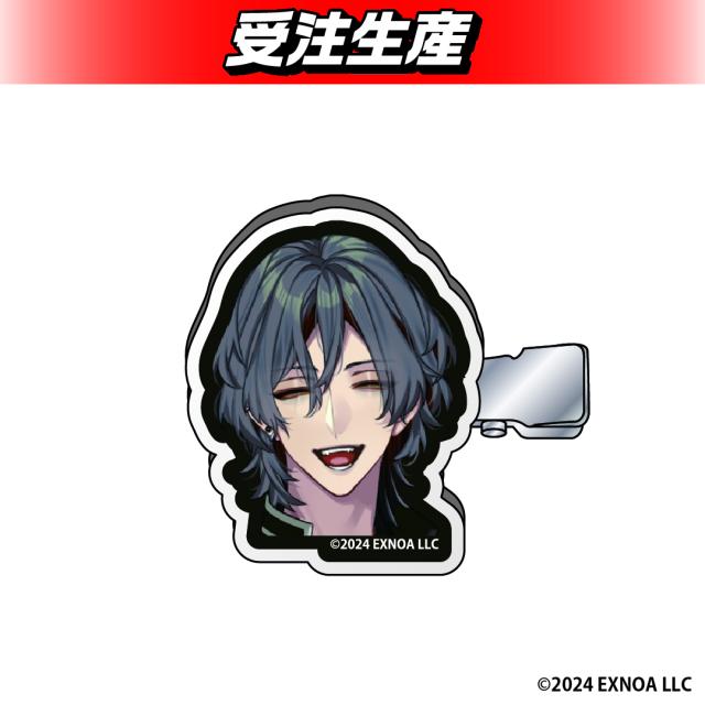 【ヘイロン】夢幻楼と眠れぬ蝶 アクリルヘアクリップ