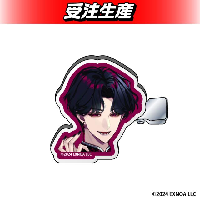 【東狐 葛葉】夢幻楼と眠れぬ蝶 アクリルヘアクリップ