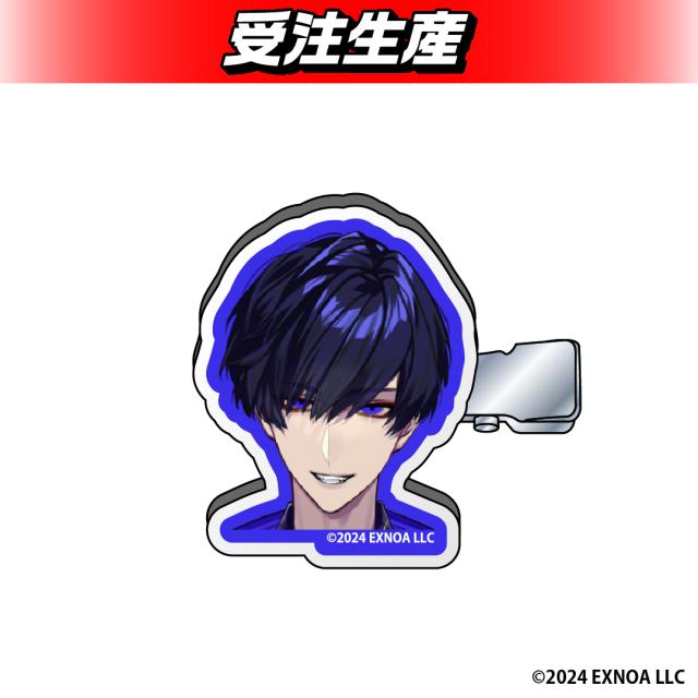 【鬼王 良】夢幻楼と眠れぬ蝶 アクリルヘアクリップ
