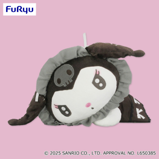 マイメロディ・クロミ あみあみリボン寝そべりBIGぬいぐるみ
