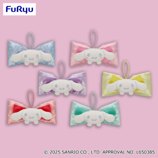 シナモロール ぴょこきゅんカラフルリボン