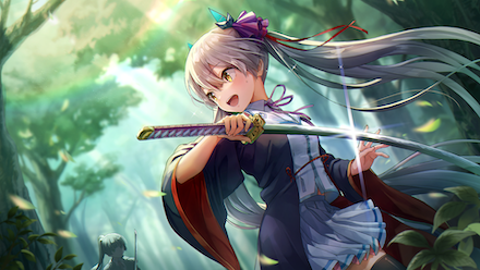 早暁の剣光の画像