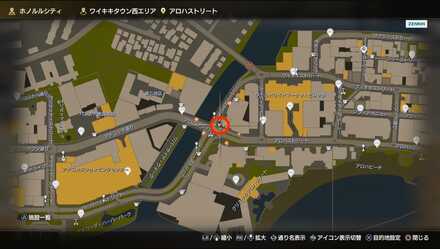 キッドのマップ画像