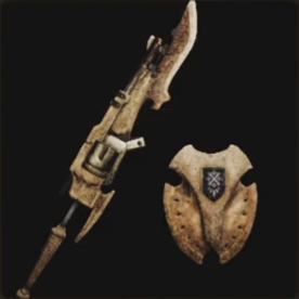 MHWildsの骨銃槍Ⅰ画像