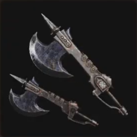 MHWildsのデュアルトマホークⅠ画像