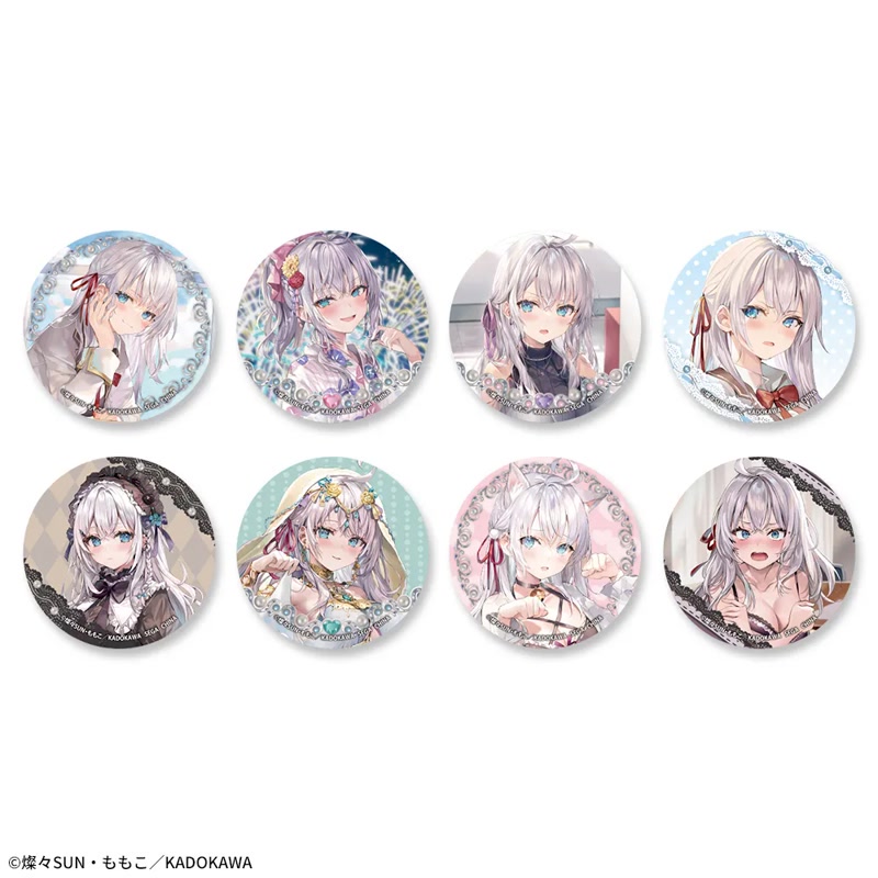 【在庫限り】 ロシデレ】ホログラム缶バッジが登場！どの表情も美しすぎる ピンズ・ピンバッジ・缶バッジ