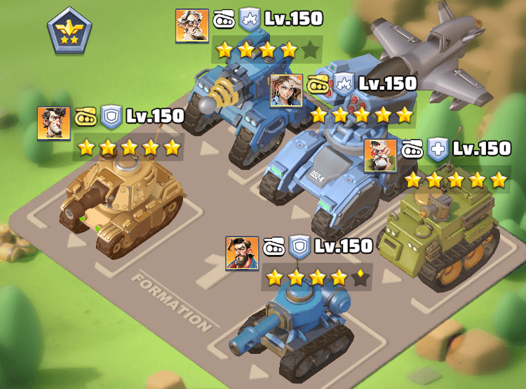 UR英雄5体で主力編成を組めていない場合は昇格したい