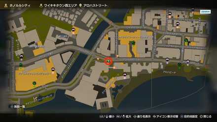 セセリのマップ画像