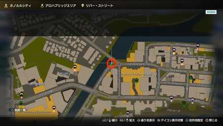 バトラーBのマップ画像