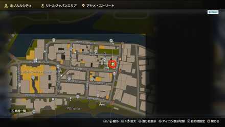 ムーンのマップ画像