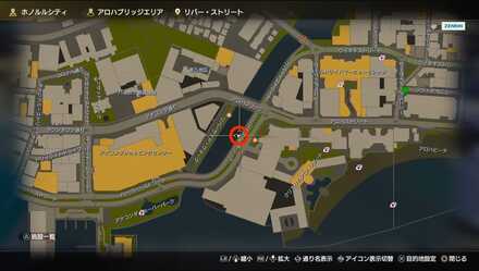 クリスプのマップ画像