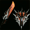 MHWildsの白炎斧アルリオスⅡ画像