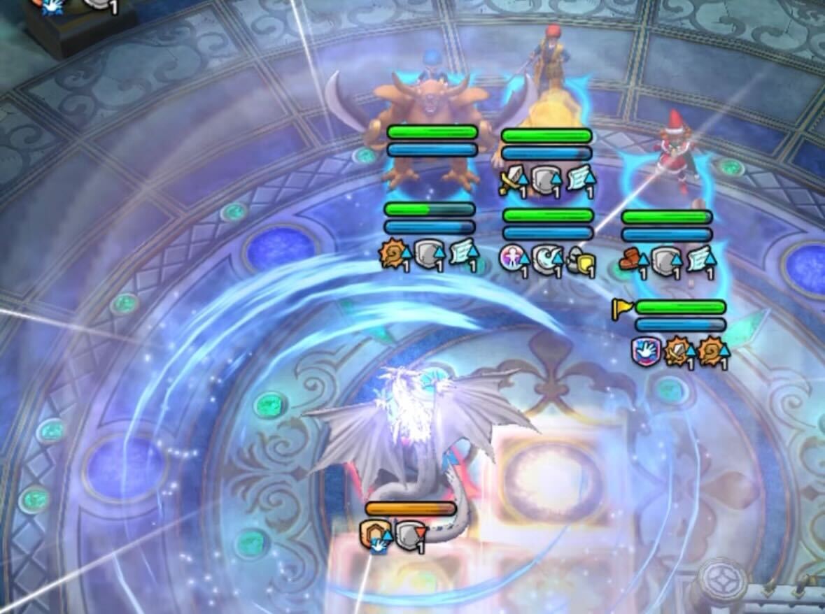 グレイナルのいてつくはどうをかばうで防ぐ