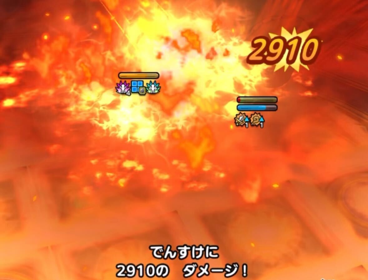 守り人ナインの攻撃はでんすけが受ける