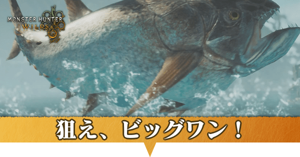 狙え、ビッグワン！の攻略