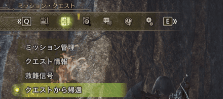 クエストから帰還