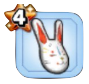 うさぎのお面