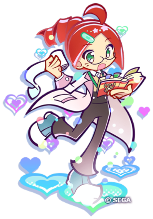 幾星学園のりんご先生 立ち絵