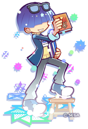 幾星学園のまぐろ先生 立ち絵