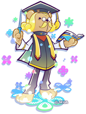 幾星学園のりすくま先生 立ち絵