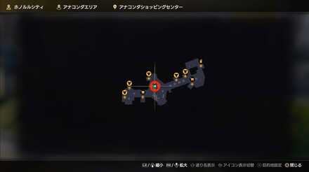 キングKのマップ画像