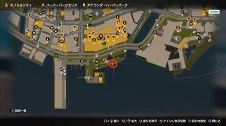 ベリーのマップ画像