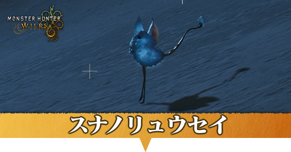 スナノリュウセイはどこにいる？捕獲方法